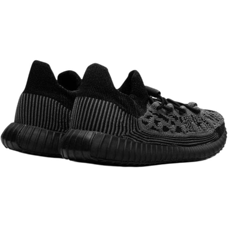 Кроссовки Adidas Originals Yeezy Boost 350 V2 Устойчивые к истиранию Низкие Кеды Детские Лайфстайл Черные - изображение 4