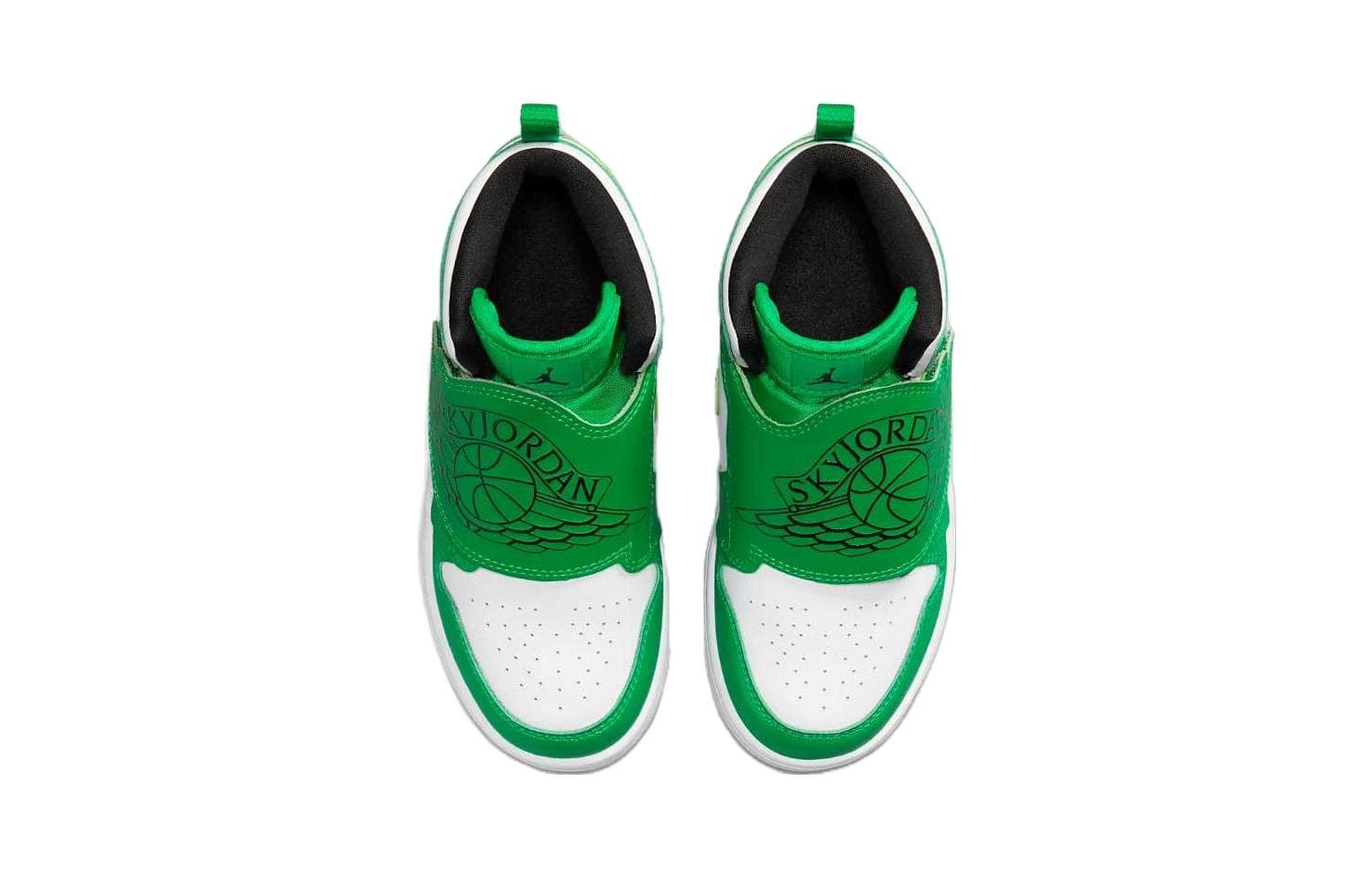Кроссовки для баскетбола Jordan Air Jordan 1 "Lucky Green" BP - изображение 4