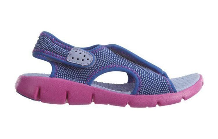 Сандалии Nike Sunray Adjust 4 Противоскользящие Амортизирующие Устойчивые к истиранию Дышащие Детские Сандалии Фиолетовые Детские - изображение 2