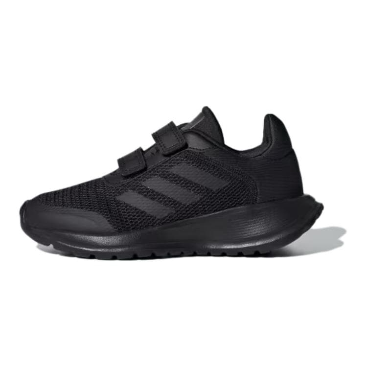Кроссовки Adidas Tensaur Мягкий и Комфортный Дышащий Низкий Топ Детская Беговая Обувь Черная Малыш - изображение 1