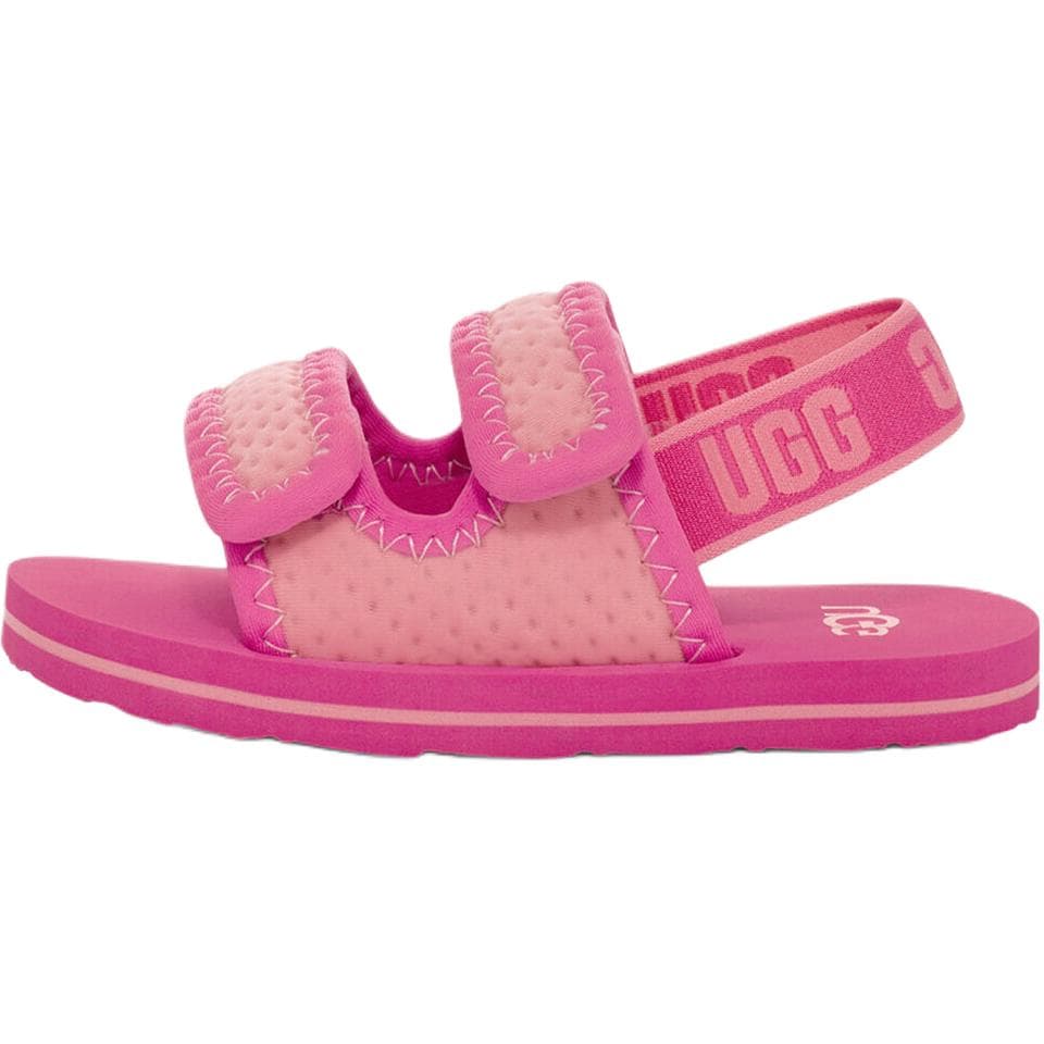 Сандалии UGG Lennon противоскользящие устойчивые к истиранию низкие детские сандалии розового цвета для малышей - изображение 1