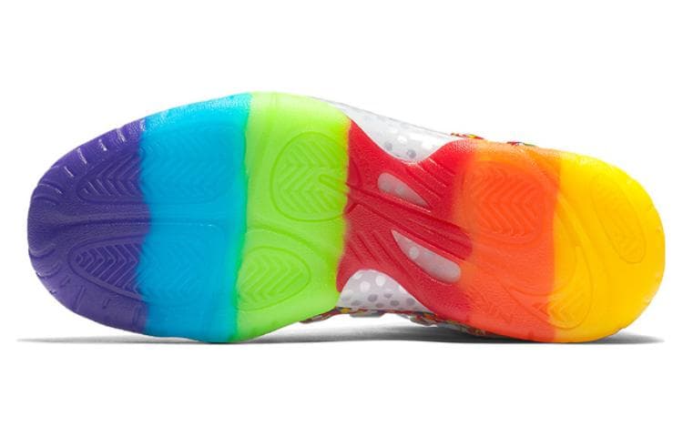 Кроссовки для баскетбола Nike Foamposite One White Fruity Pebbles GS 2017 - изображение 8