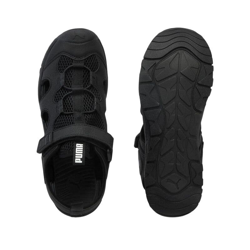 Сандалии PUMA FUN RACER TERRA Низкие Сандалии для Детей Черные Подростковые - изображение 4