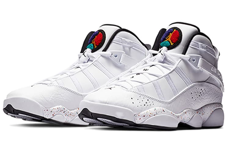 Кроссовки для баскетбола Jordan Air Jordan 6 Rings Confetti GS - изображение 3