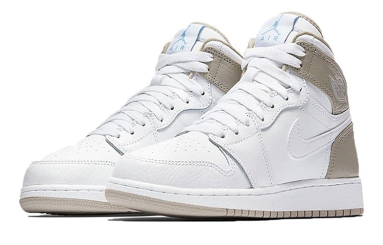 Кроссовки для баскетбола Jordan Air Jordan 1 Retro High Linen GS - изображение 2