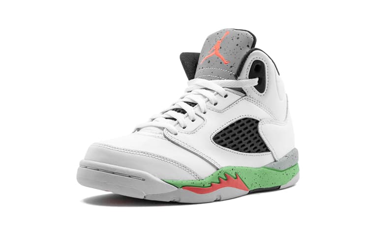 Кроссовки для баскетбола Jordan Air Jordan 5 Retro "Poison Green" - изображение 2