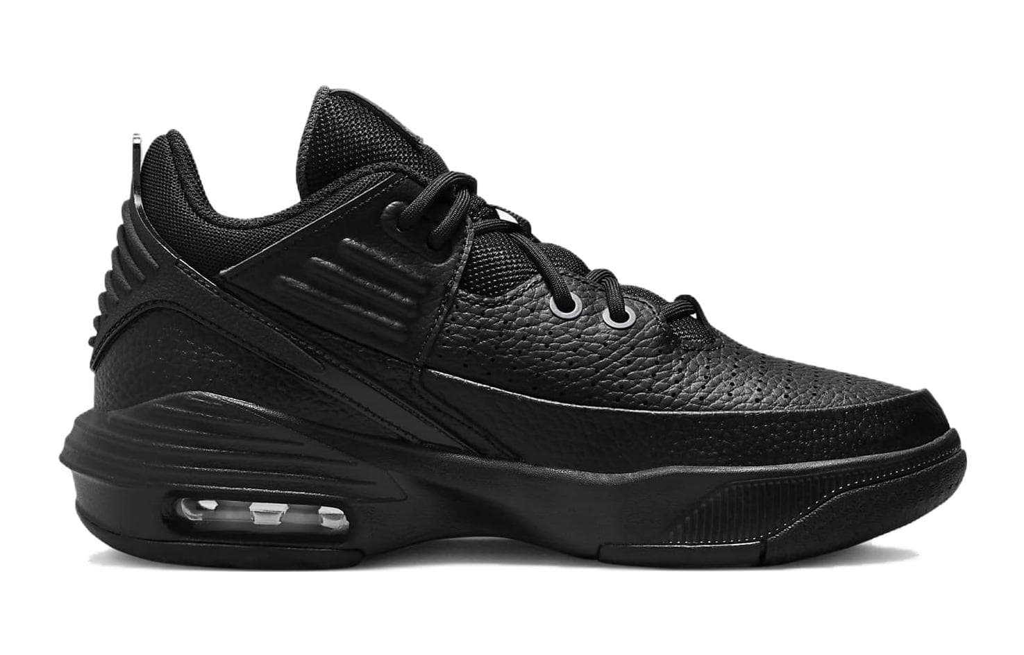 Кроссовки для баскетбола Jordan Max Aura 5 Противоскользящие Амортизирующие Устойчивые к износу Баскетбольные кроссовки MID Унисекс Черные - изображение 2