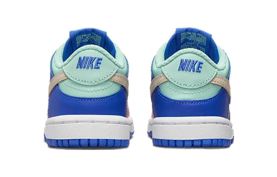 Кроссовки Nike Dunk Удобная Дышащая Низкая Обувь для Малышей Синий Розовый Для Младенцев и Малышей - изображение 5