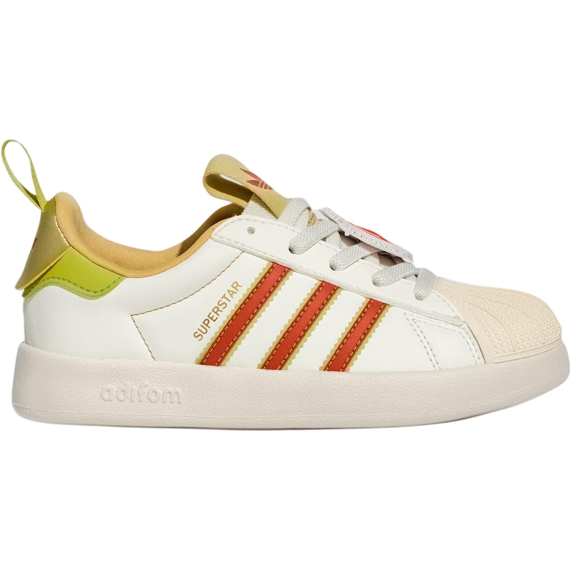 Кроссовки Adidas Originals AdiFOM Superstar 360 Low Топ Детский Скейтбординг Обувь Нефритовый белый Детский - изображение 2
