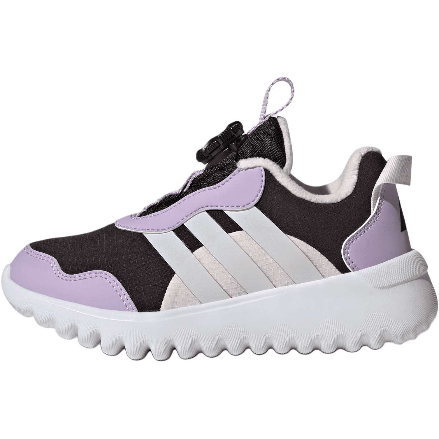 Кроссовки Adidas Activeflex 4,0 Low Топ Беговые кроссовки Черно-фиолетовый Детский - изображение 1