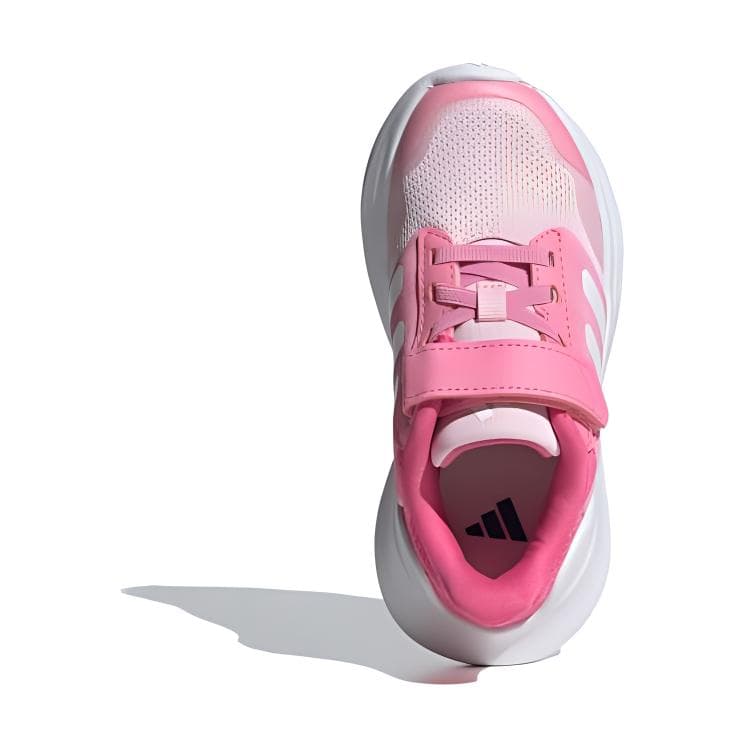 Кроссовки Adidas TENSAUR RUN 2,0 Противоскользящие Устойчивые к истиранию Низкий верх Детская беговая обувь - изображение 5