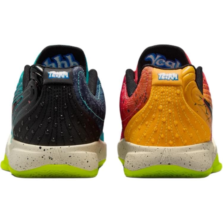 Кроссовки для баскетбола Nike X Kool Aid Ja 2 Low Топ Children's Баскетбольные кроссовки Красный синий - изображение 5