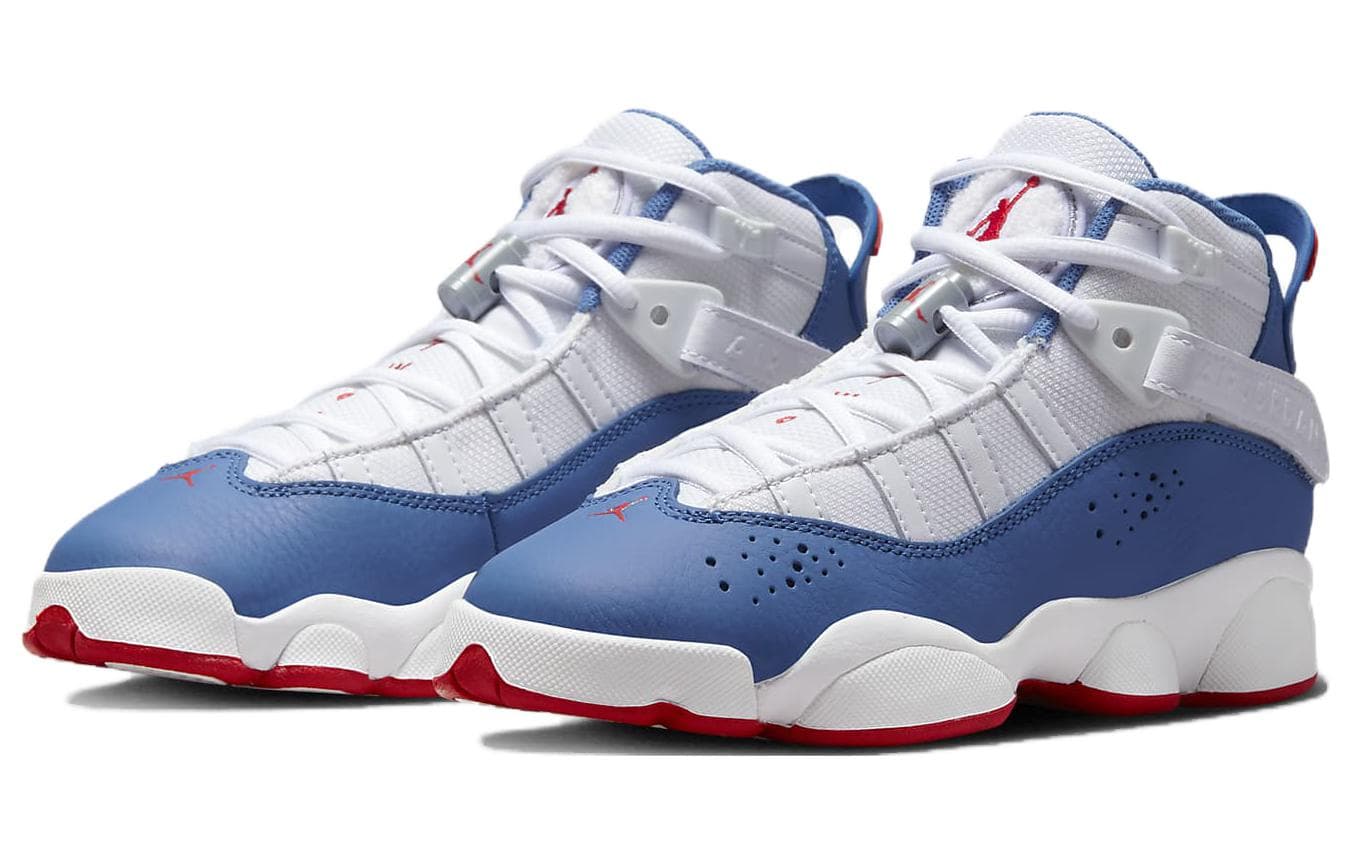 Ретро баскетбольные кроссовки Jordan Air Jordan 6 Rings GS - изображение 3
