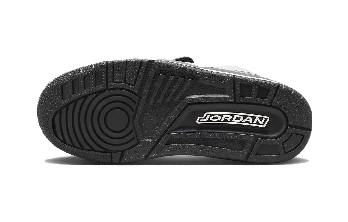 Кроссовки для баскетбола Jordan Air Jordan 3 Retro BP Противоскользящие Амортизация MID Детские Баскетбольные Кроссовки Белый Серый Малыш - изображение 6