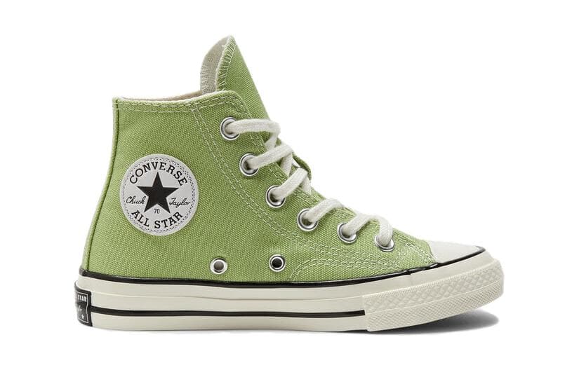 Converse 1970s Дофамин износостойкие дышащие Хай-топы Детские кеды Зеленый - изображение 2