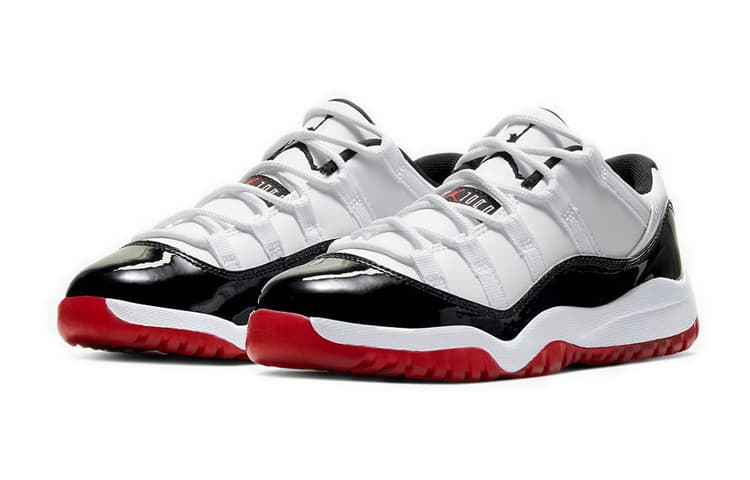Кроссовки для баскетбола Jordan Air Jordan 11 retro low concord bred PU - изображение 5