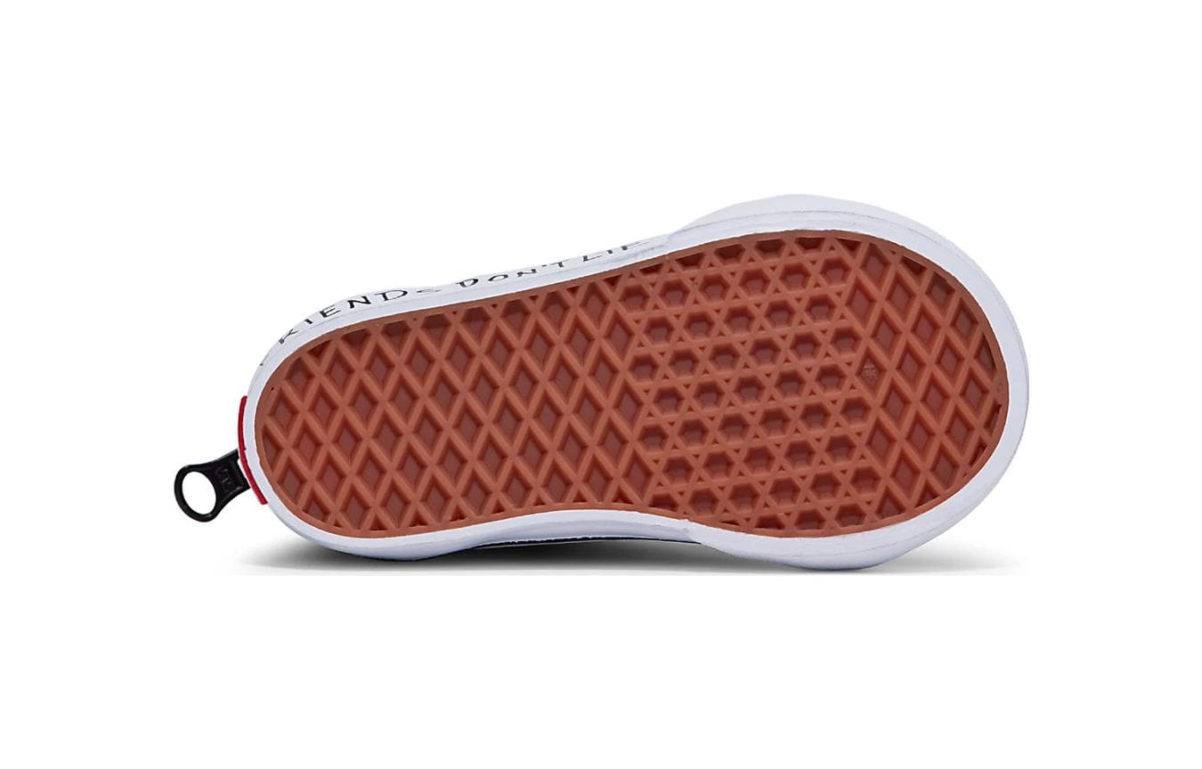 Кроссовки Vans SK8 Спортивная Дышащая Высокая Обувь для Малышей Черная для Новорожденных и Малышей - изображение 5