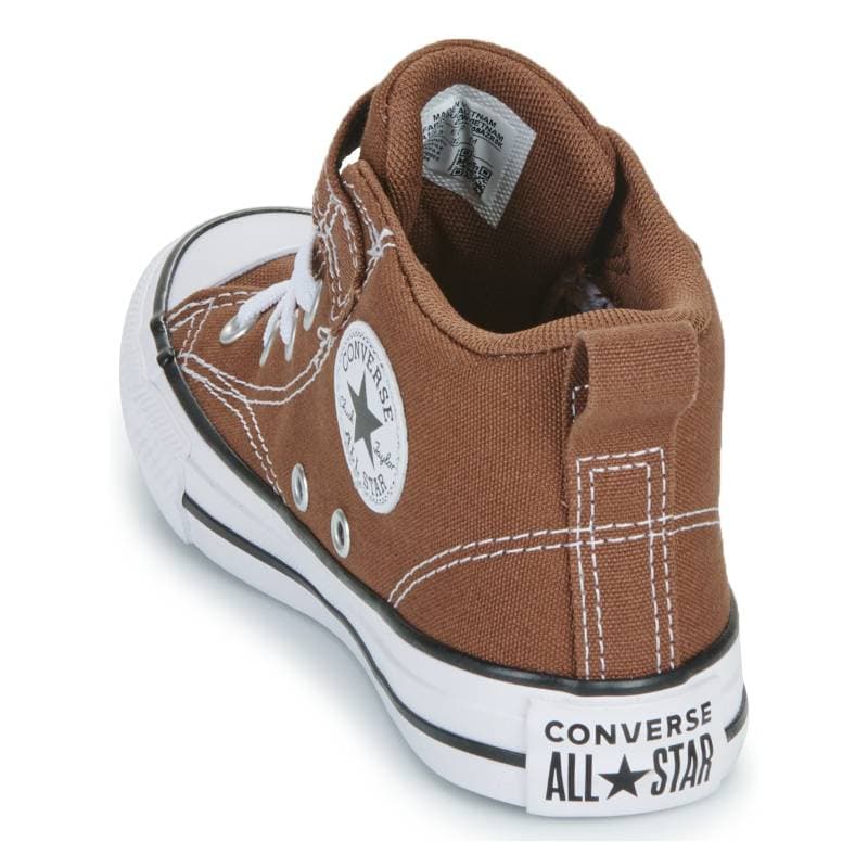 Converse Chuck TAYLOR All Star MID Топ Детские Кеды Коричневый Детский - изображение 4