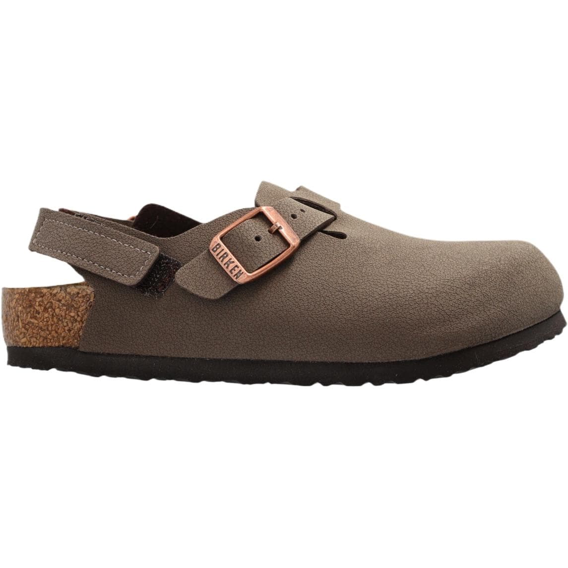 Birkenstock Tokio противоскользящие устойчивые к истиранию низкие домашние тапочки для детей коричневые детские - изображение 2