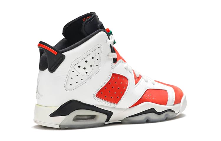 Кроссовки для баскетбола Jordan Air Jordan 6 Retro Gatorade Like Mike White GS - изображение 6