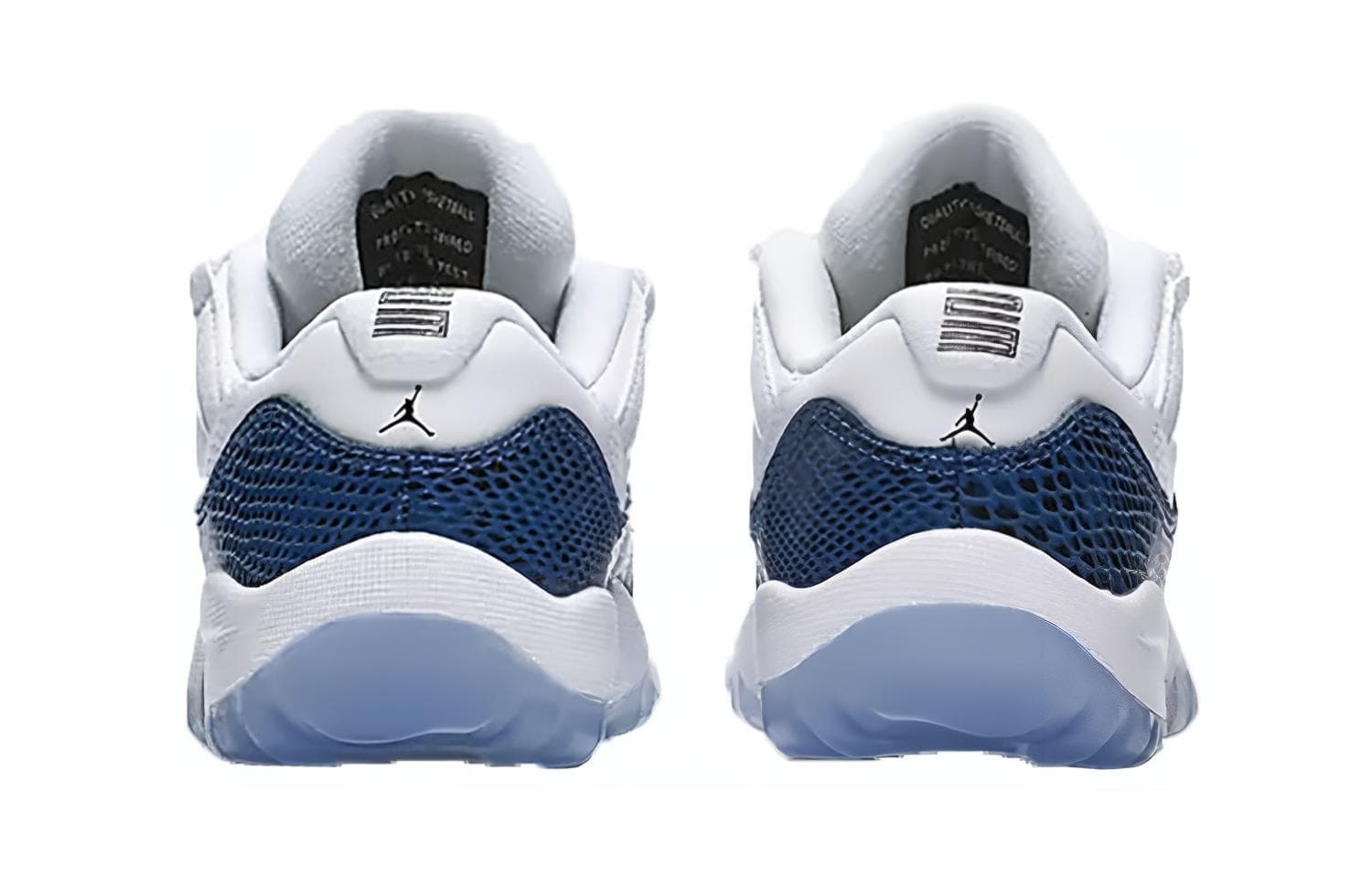 Кроссовки для баскетбола Jordan Air Jordan 11 Low Navy Snakeskin BP - изображение 5