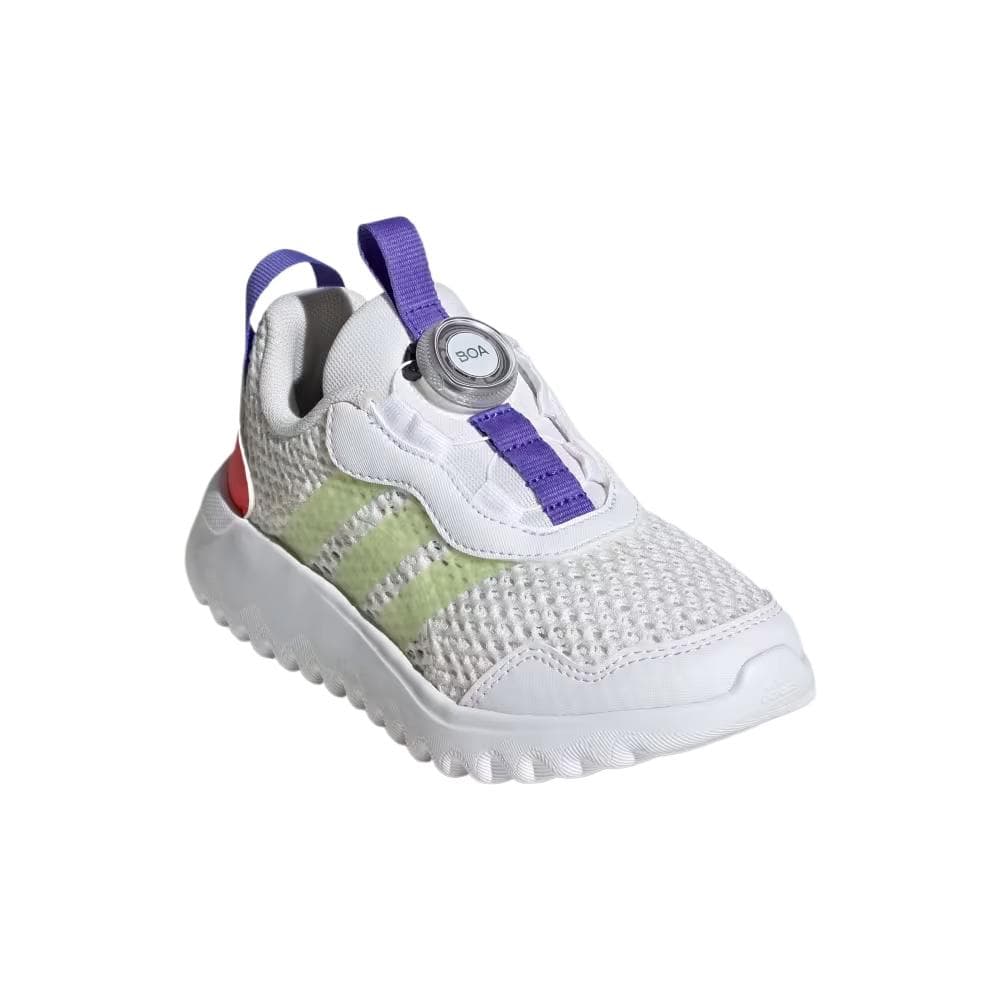 Кроссовки Adidas ACTIVEFLEX BOA 4,0 Устойчивые к истиранию детские беговые кроссовки Облачный белый Детский - изображение 3