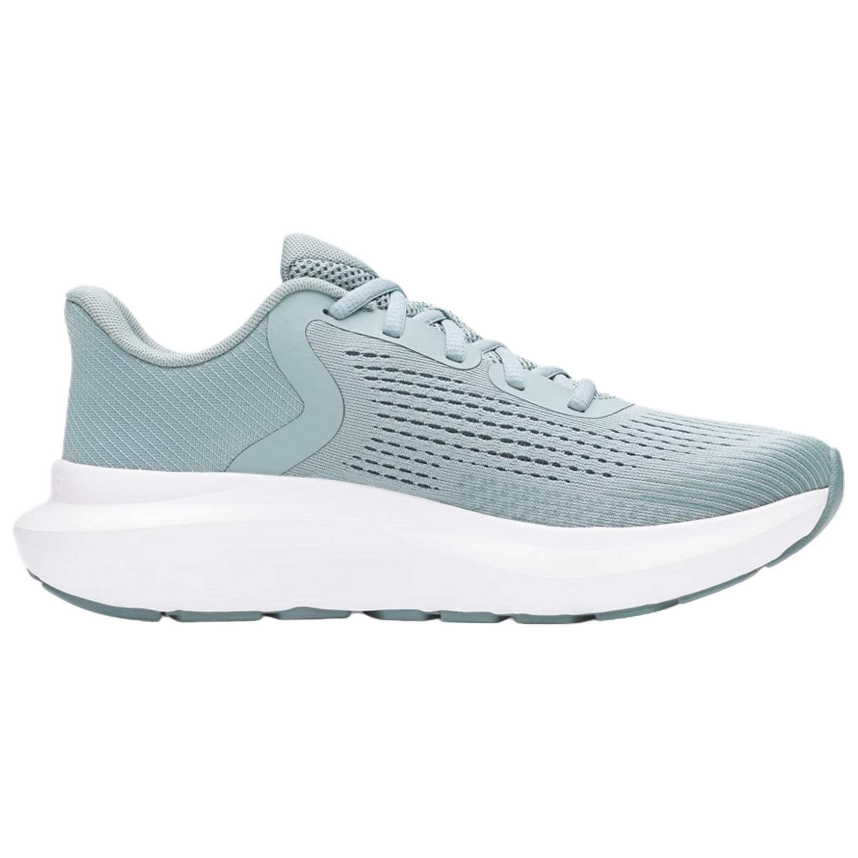 Кроссовки для бега Under Armour Rogue 5 Дышащий Oтскок Дышащий And Упругий Беговые кроссовки Женские Яшмовый Синий - изображение 2