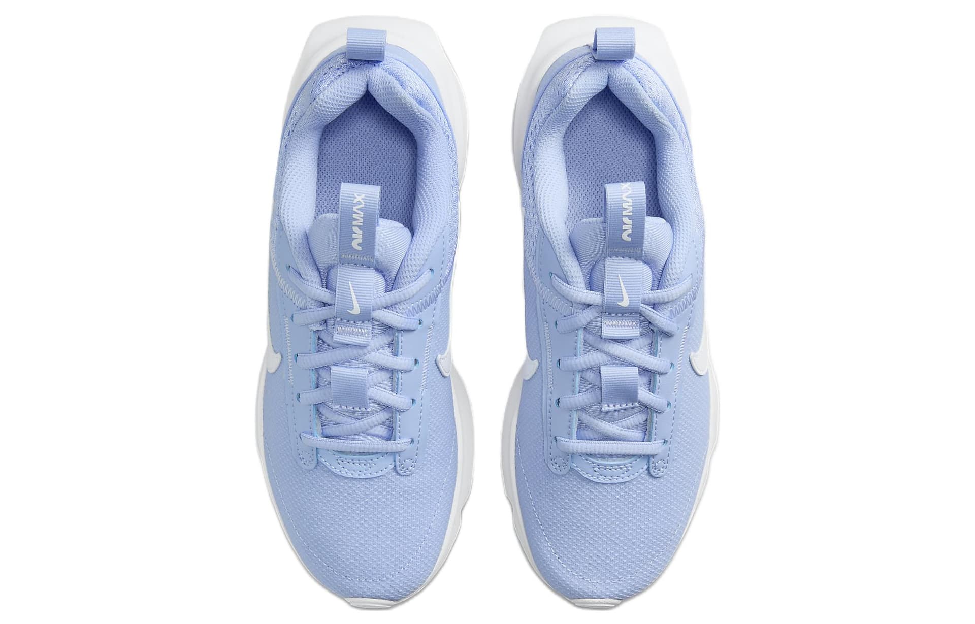 Кроссовки Nike Air MAX INTRLK Лайт Устойчивый к истиранию Низкий Топ Повседневная Обувь Белый Синий Унисекс - изображение 4