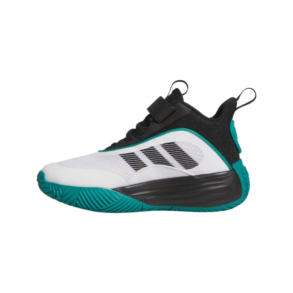 Adidas Спортивная одежда Амортизация Дышащий Низкий Верх Детские Кроссовки для Тренировок Облачный Белый Детский - изображение 3