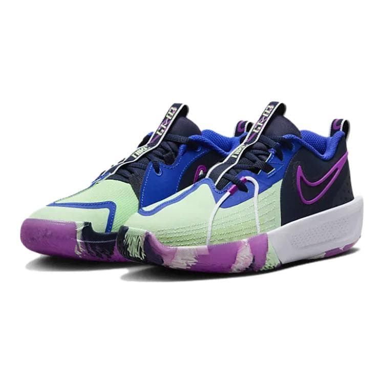 Кроссовки для баскетбола Nike G.T. Cut 3 Детские баскетбольные кроссовки Синий Зеленый Фиолетовый Черный Детский - изображение 2