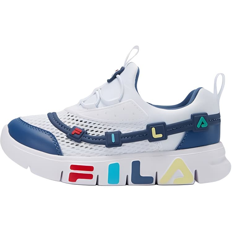 FILA KIDS GUMMI Амортизация устойчивость к истиранию дышащий легкий низкий топ для тренировок для детей - изображение 1