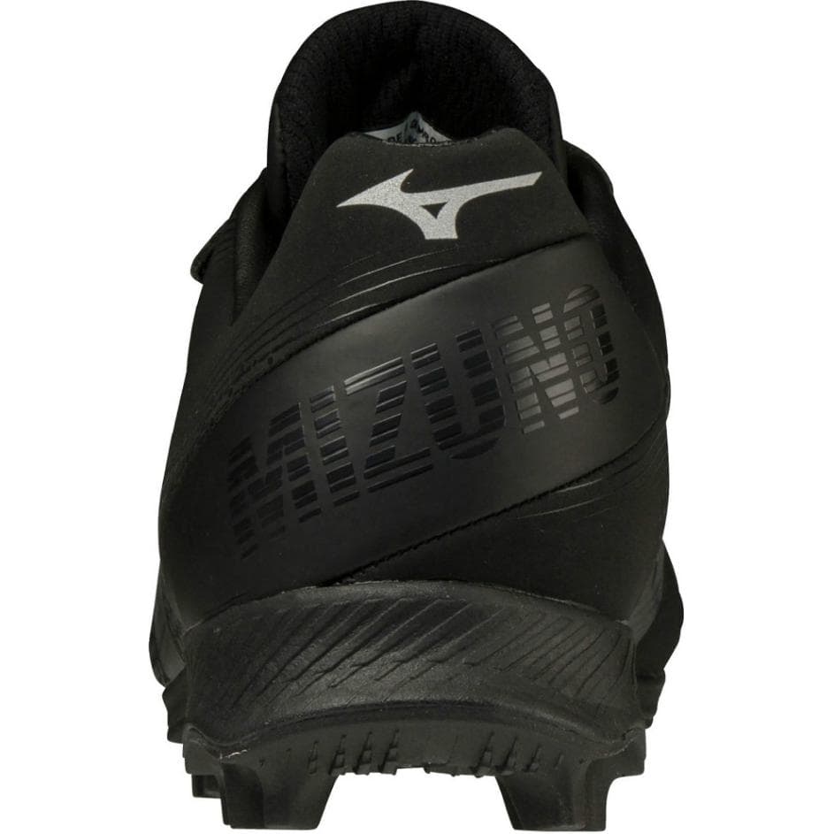 Mizuno противоскользящие устойчивые к истиранию низкие детские кроссовки для тренировок черные детские - изображение 4