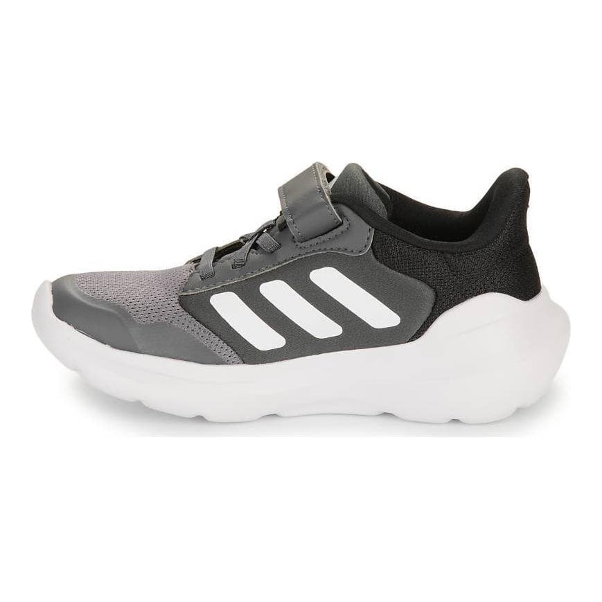 Кроссовки Adidas Tensaur Run 3,0 противоскользящие устойчивые к истиранию низкие детские беговые кроссовки черный белый детские - изображение 3