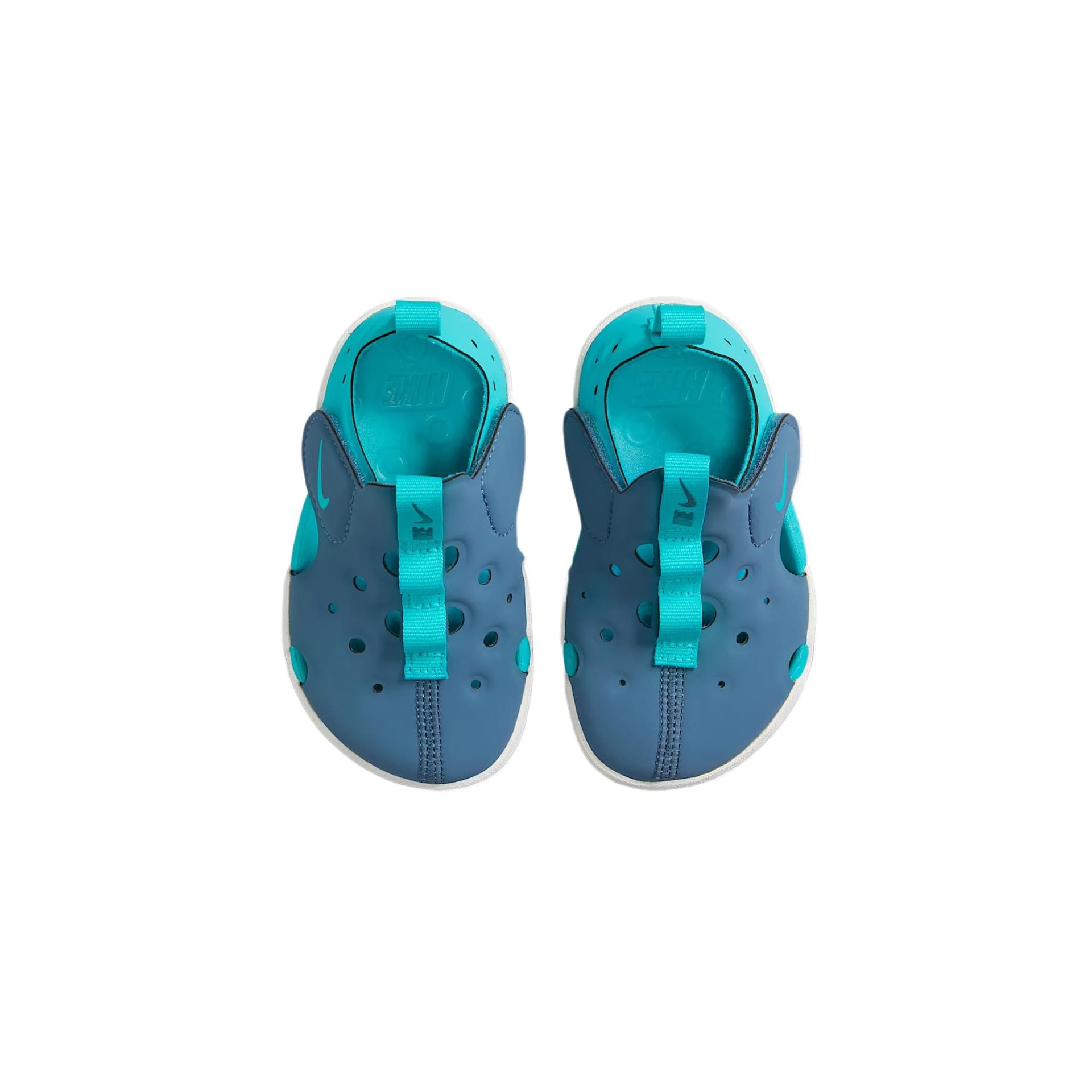 Сандалии Nike Sunray Protect 4 Low Топ Детские Сандалии Синие Для Новорожденных и Малышей - изображение 5