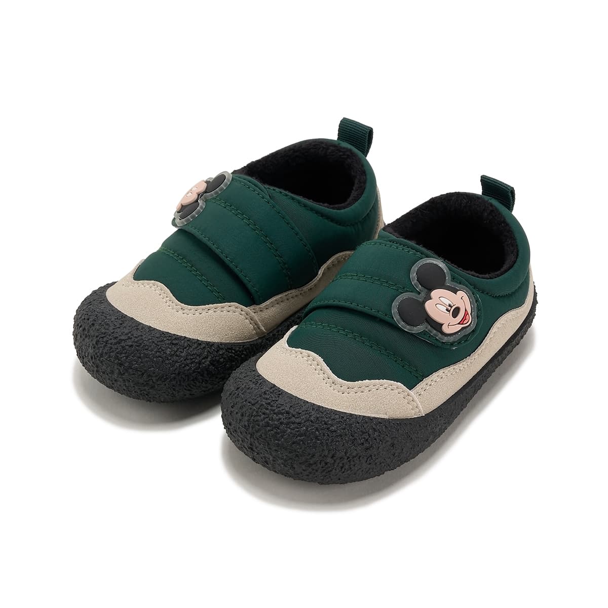 Кроссовки DISNEY MICKEY MOUSE С флисовой подкладкой Мягкая подошва Удобная Легко надевать и снимать Малыш Обувь - изображение 4