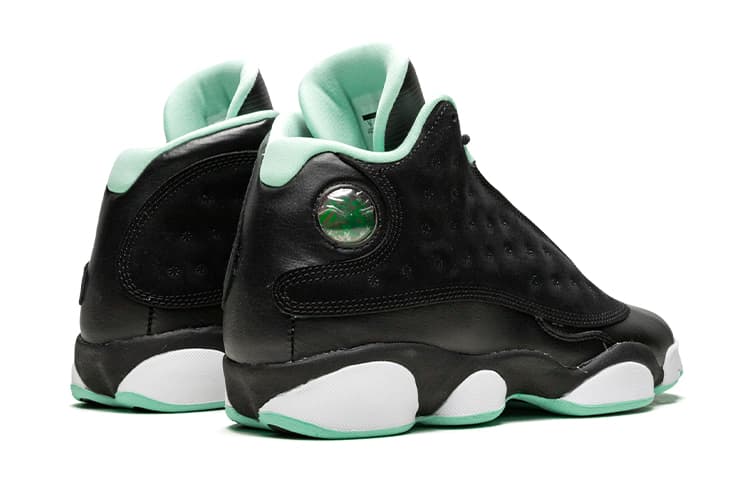 Кроссовки для баскетбола Jordan Air Jordan 13 Retro Black Mint Foam GS - изображение 5