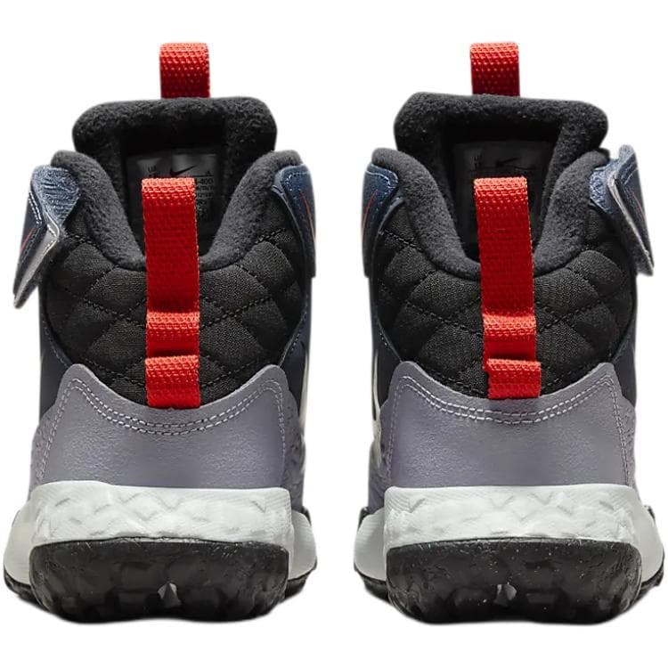 Кроссовки для баскетбола Nike Anti KICK Амортизация MID Детская Баскетбольная Обувь Темно-Синий Малыш - изображение 4
