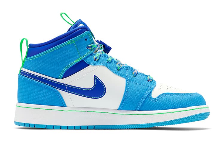 Кроссовки для баскетбола Jordan Air Jordan 1 Mid SE GS - изображение 4