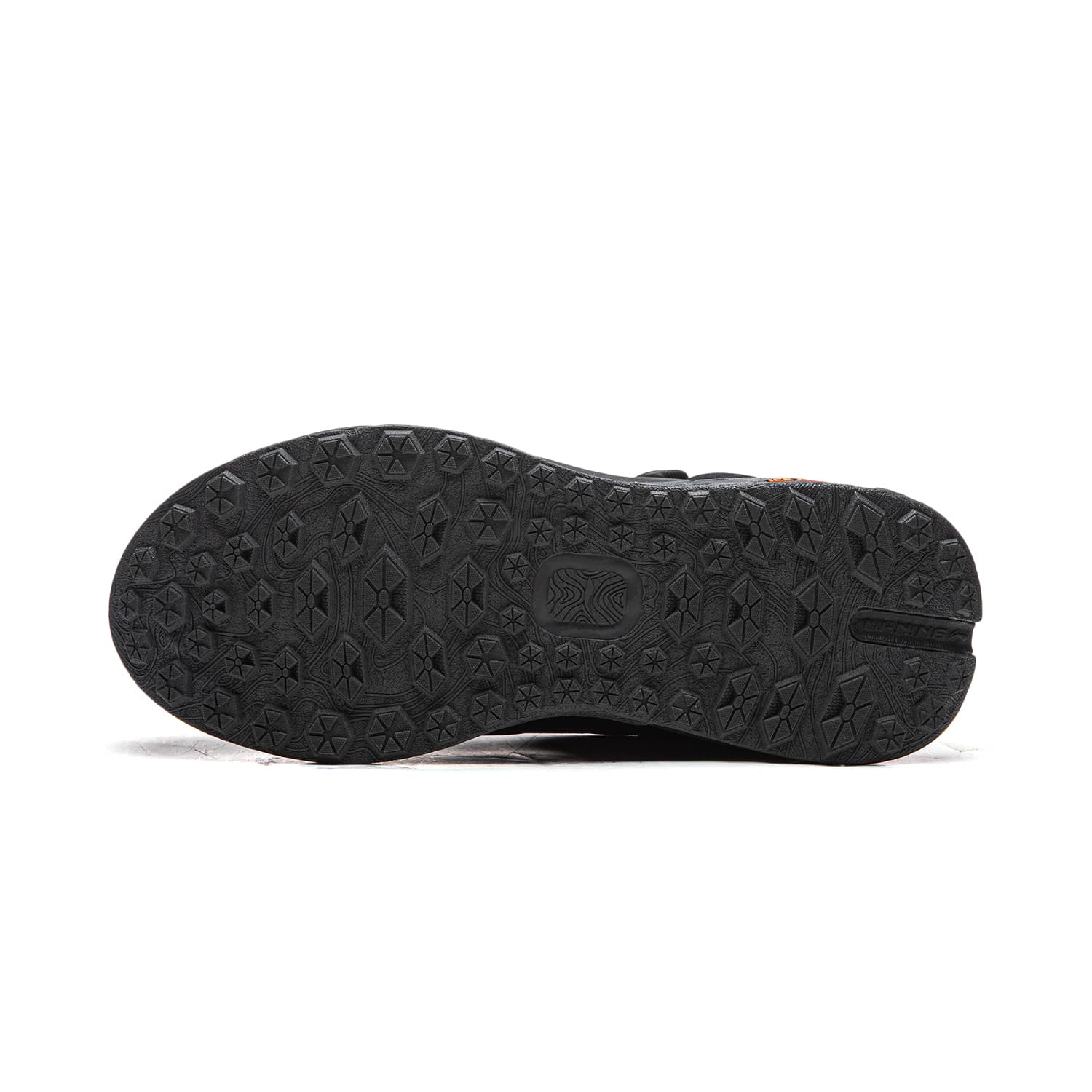 Кроссовки Li-Ning Xingtu 2 MID WIRE Универсальный винтажный утепленный с амортизацией противоскользящий износостойкий с поддержкой мид-топ повседневная обувь унисекс черный - изображение 7