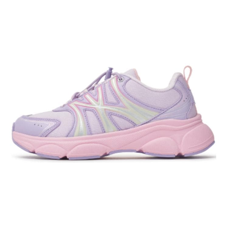Кроссовки mlb Лоу-топы Kids Lifestyle Shoes Пурпурно-розовый Детский - изображение 1