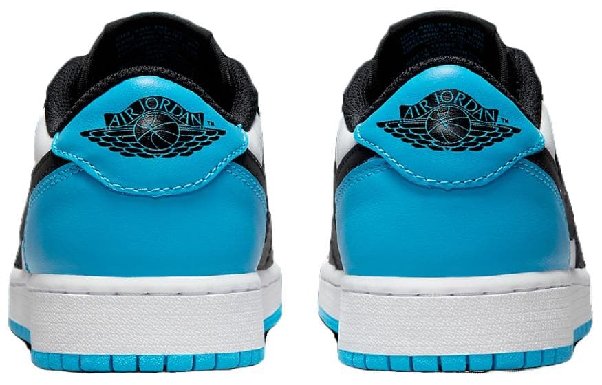 Кроссовки для баскетбола Air Jordan 1 Retro Low OG "UNC" (GS) - изображение 4