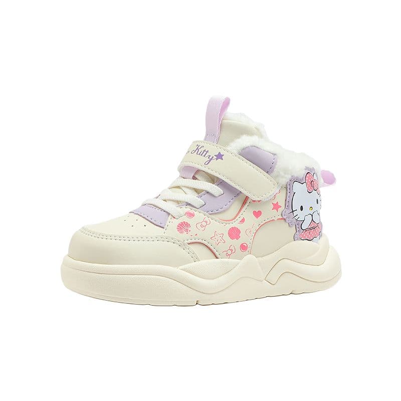 Кроссовки Sanrio Hello Kitty Мультяшные удобные противоскользящие амортизирующие износостойкие дышащие легкие кроссовки мид-топ для детей и подростков - изображение 2