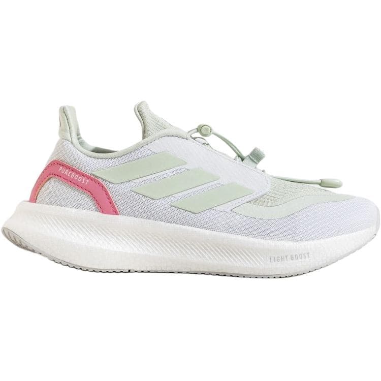 Кроссовки Adidas PUREBOOST 5 Противоскользящие Устойчивые к истиранию Низкие Кроссовки для Беговых Занятий Детские Белые - изображение 2