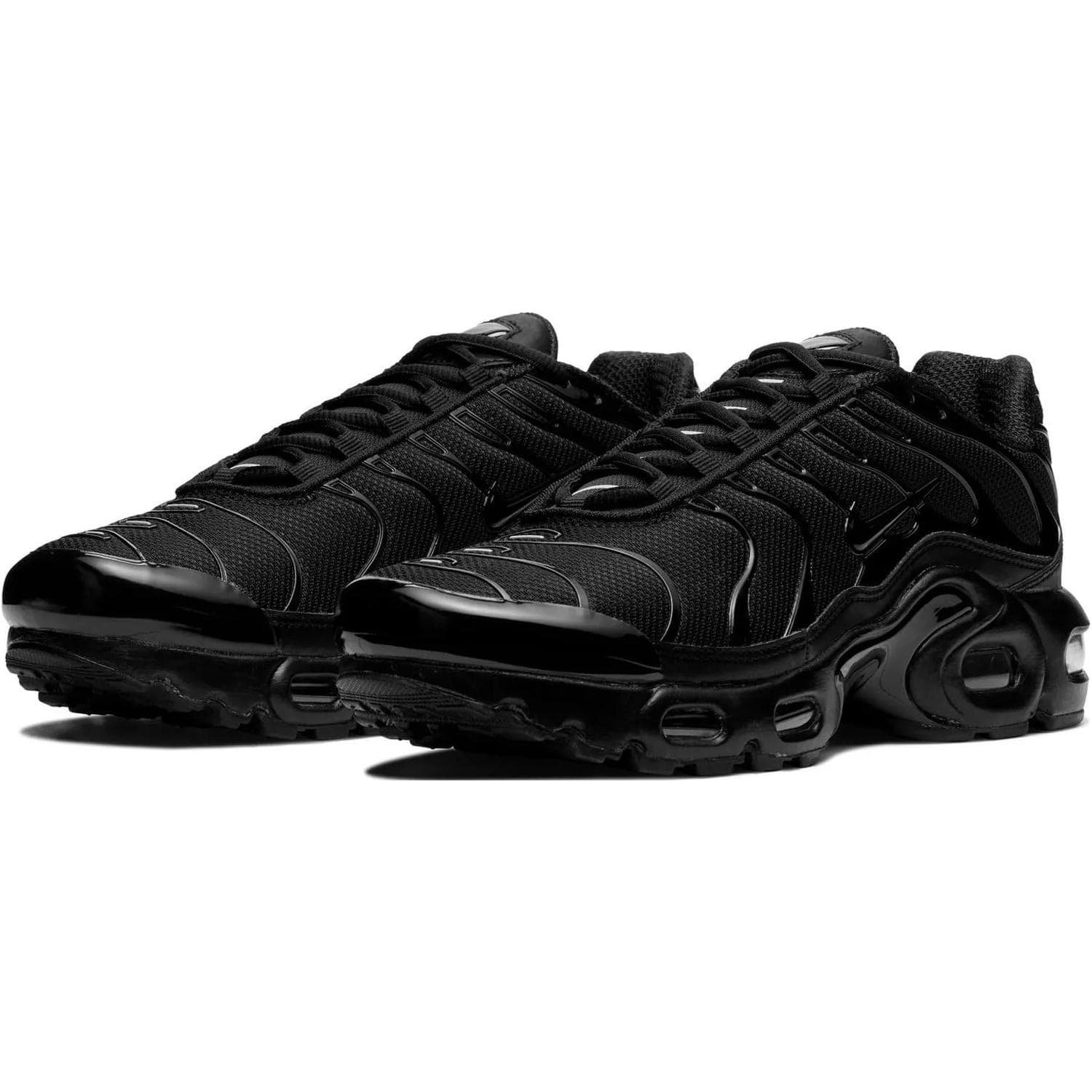 Кроссовки Nike Air Max Plus Low Top Беговые кроссовки Черные Унисекс - изображение 3