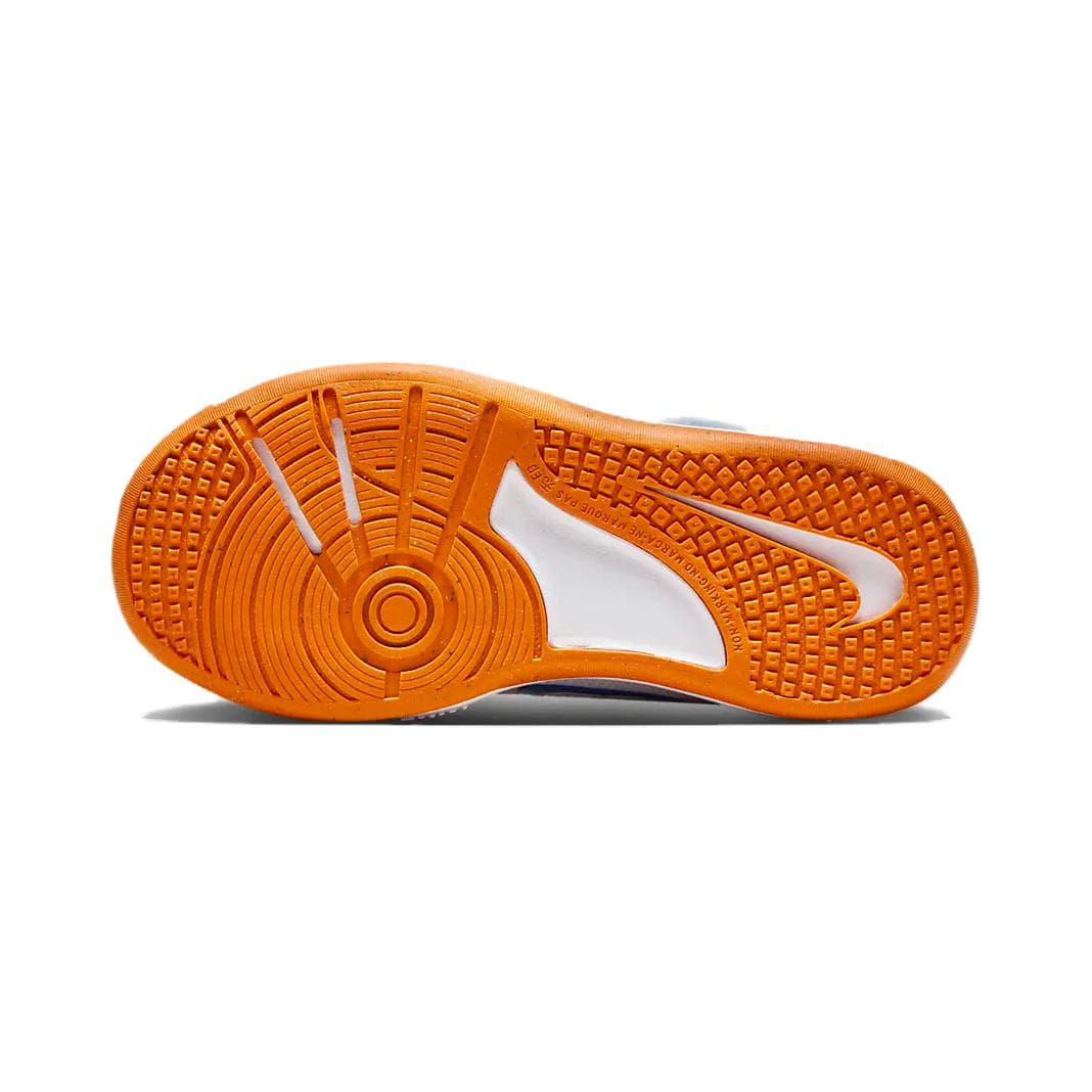 Кроссовки Nike Omni MULTI Корт MULTI Корт Противоскользящий Амортизация Низкий Верх Детские Лайфстайл Обувь Белый Синий - изображение 6