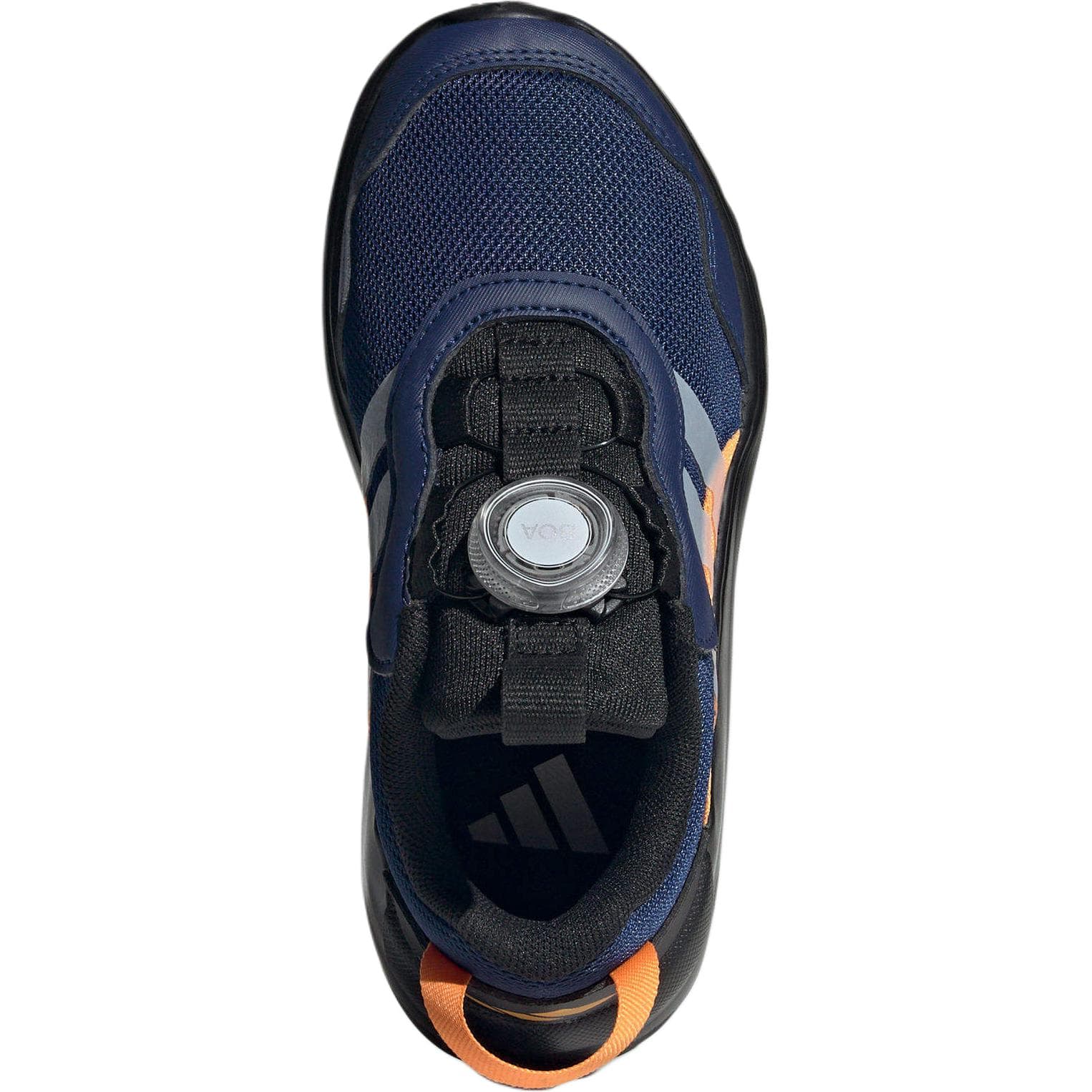 Кроссовки Adidas Activefle Противоскользящие Устойчивые к истиранию Низкие Детские Беговые Кроссовки Черный Белый Темно-синий - изображение 3