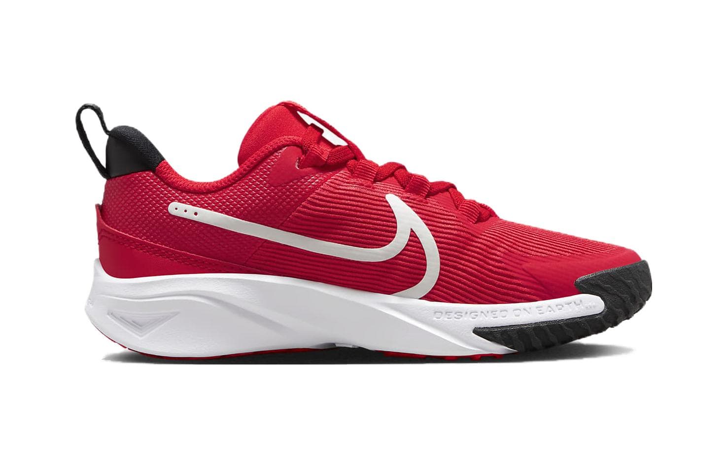 Кроссовки Nike Star Runner 4 PS (PS) Устойчивые к истиранию Низкие Кроссовки для Бега Детские Красные Белые - изображение 2