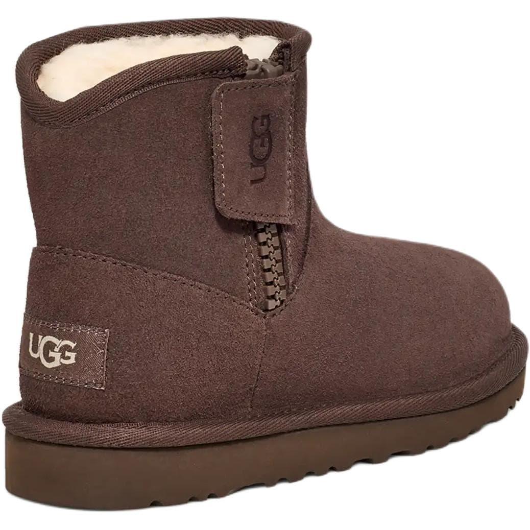 UGG CLASSIC MINI Противоскользящие устойчивые к истиранию детские ботинки детский коричневый - изображение 5