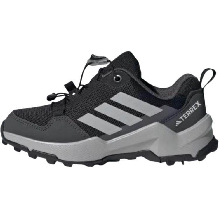 Кроссовки Adidas TERRE Противоскользящие Устойчивые к истиранию Низкие Кроссовки для Беговых Занятий для Детей Черные Малыш - изображение 1
