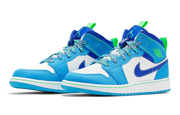 Кроссовки для баскетбола Jordan Air Jordan 1 Mid SE GS - изображение 5